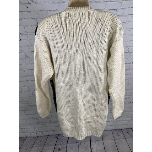 Vintage NWT A Little Extra Spice Womens Knit Sweater Button Up V Neck 24W/ 44 - Picture 4 of 11